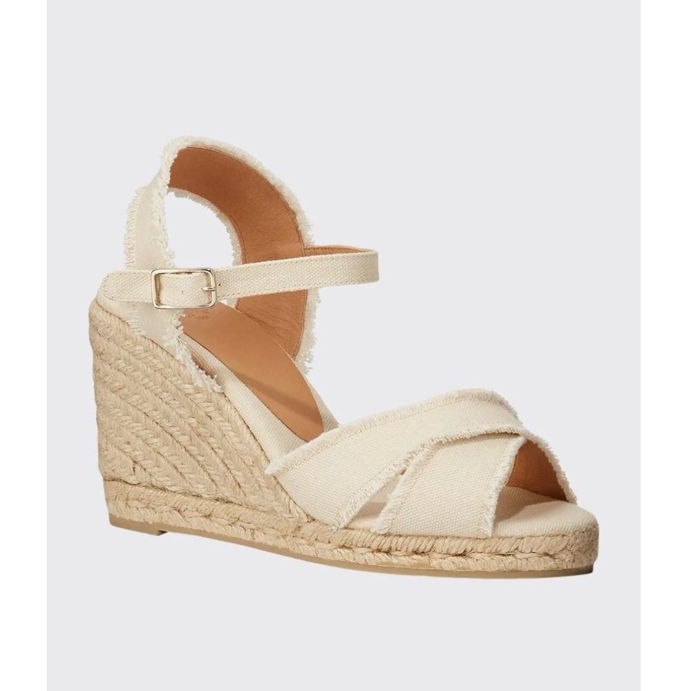 Castaner Bromelia Wedge X Cross Espadrilles